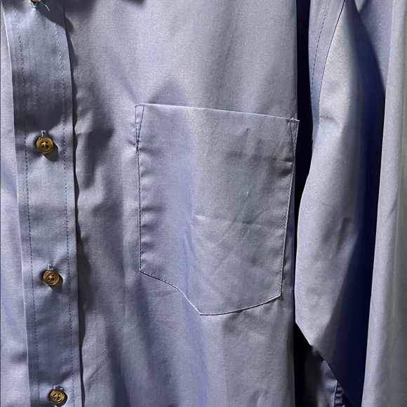 George Light Blue Button-Up Shirt-EUC - Picture 4 of 9